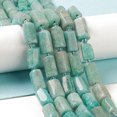 Natural Amazonite Beads Strands(G-M403-B28)-2