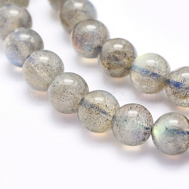 Chapelets de perles en labradorite naturelle (G-O166-08-6mm)-3