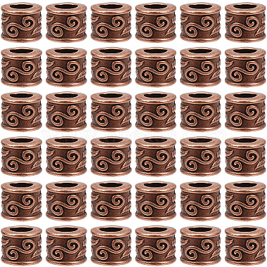 50Pcs Tibetan Style European Beads(FIND-SP0004-62)-6