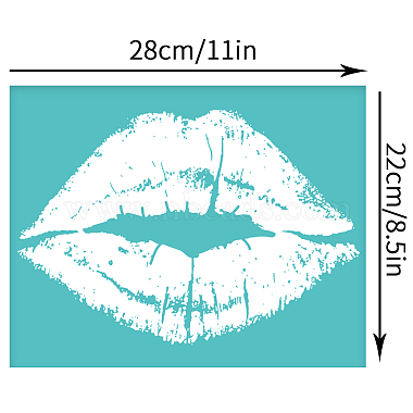 Self-Adhesive Silk Screen Printing Stencil(DIY-WH0338-122)-2