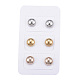 304 Stainless Steel Ear Studs(EJEW-G210-01)-1