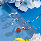 3Pcs Sterling Silver Basket Pendant Setting with Prongs Mounting(FIND-PH0028-44)-4