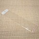 Transparent Rectangle Self Adhesive Cellophane Bags for Necklace Display Cards(OPC-M001-01)-2