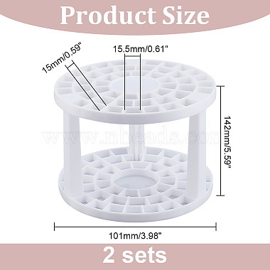 49 trous supports de rangement pour pinceaux cosmétiques(MRMJ-WH0012-46A)-5