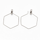 304 Stainless Steel Wire Pendants(STAS-T051-006)-3