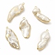 Pendentifs baroques en perles de keshi naturelles(PEAR-P004-23KCG)-1