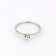 40Pcs 316L Surgical Stainless Steel Rhinestone Hoop Nose Rings(AJEW-P001-05)-2