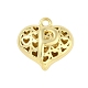 Hollow Brass Pendants for Valentine's Day(KK-M289-03P-G)-1