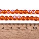 Transparent Electroplate Glass Beads Strands(EGLA-Q132-6MM-01A-14)-4
