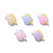 Opaque Cute Resin Decoden Cabochons, Imitation Food, Popcorn, 11x12x6mm(RESI-B024-01L)