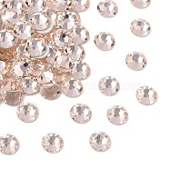 Preciosa&reg MAXIMA Crystal No Hotfix Flatback Stones, Czech Crystal, Dura Foiling, Round(438 11 615 Chaton Rose), 00530 Gold Quartz, SS16(3.8~4mm)(Y-PRC-NSS16-00530)