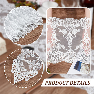 Polyester Lace Table Runners(AJEW-WH0248-533B)-4