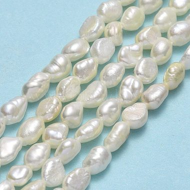 brins de perles de culture d'eau douce naturelles(PEAR-A005-16)-2