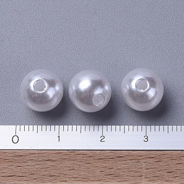 Acrylic Pearl  Round Beads For DIY Jewelry and Bracelets(X-PACR-10D-1)-4