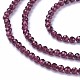 Natural Garnet Beads Strands(G-F619-17A-4mm)-3