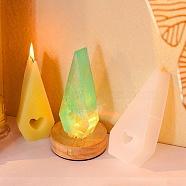 DIY Silicone Candle Molds, For Candle Making, Triangle, 13.5x5.8x2.6cm(SIMO-H018-06B)