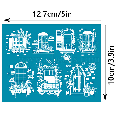Silk Screen Printing Stencil(DIY-WH0341-415)-2