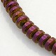 Electroplate Non-magnetic Synthetic Hematite Beads Strands(G-J216C-09)-1