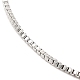 Non-Tarnish 304 Stainless Steel Box Chain Necklace for Women(NJEW-G104-05P)-2