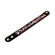 Faux Suede Snap Cord Bracelet(BJEW-F428-05)-1