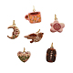 1Pc Brass Enamel Pendants(ENAM-YW0009-21A)-2