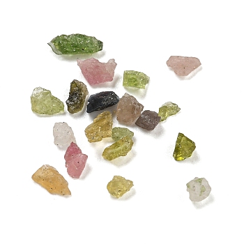 Natural Tourmaline Chip  Beads, No Hole/Undrilled, 1~3mm