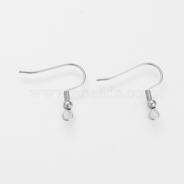 Ganchos para pendientes de acero inoxidable resistentes al deslustre 304(X-STAS-S066-11)-2