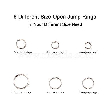 1600 pcs Iron Open Jump Rings(IFIN-MSMC010-04P-NF)-6