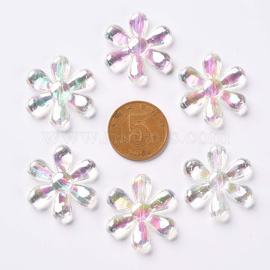 Perles en acrylique transparente(TACR-S154-35C-205)-3