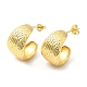 Rack Plating Brass Round Stud Earrings(EJEW-D059-21G)-1