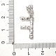 Rack Plating Brass Micro Pave Cubic Zirconia European Dangle Charms(KK-L210-015P-F)-3
