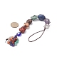 7 Chakra Nuggets Natural Gemstone Pocket Pendant Decorations(HJEW-JM01049-03)-3