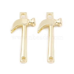 Alloy Pendants, Long-Lasting Plated, Lead Free & Cadmium Free, Humman, Light Gold, 43x19.5x6mm, Hole: 3.5mm(PALLOY-K003-18LG)