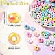 UV Plating Acrylic Beads(OACR-CJC0007-11)-2