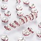 Brass Grade A Rhinestone Spacer Beads(RSB035NF-07)-1