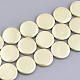 Shell Pearl Beads Strands(X-SSHEL-T007-22E)-1