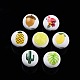Summer Theme Printed Wooden Beads(WOOD-D006-04)-1