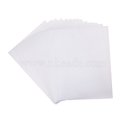 Frosted Heat Shrink Sheets Film, For DIY Jewelry Making and Drawing Craft, Clear, 290x200x0.3mm(DIY-WH0134-B01)