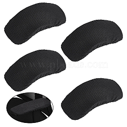 Spandex & Polyester Cover, for Office Chair Armrests, Armchair Slipcover, Black, 270x84x3mm, Inner Diameter: 230~450mm(AJEW-WH0042-55B)