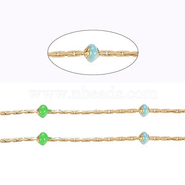 Colorful Stainless Steel Coreana Chains Chain