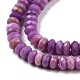 Natural Lepidolite/Purple Mica Stone Beads Strands(G-H278-03A)-4