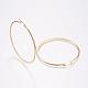 304 Stainless Steel Big Hoop Earrings(EJEW-F105-14G)-2