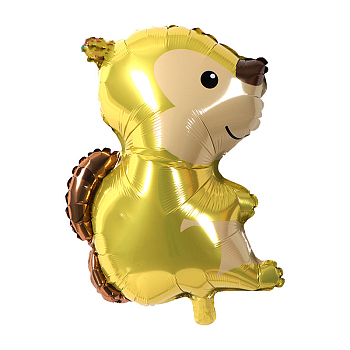 Animal Theme Aluminum Balloon, for Party Festival Home Decorations, Squirrel Pattern, 650x450mm