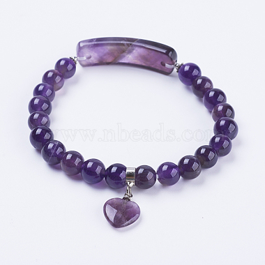 Purple Amethyst Bracelets