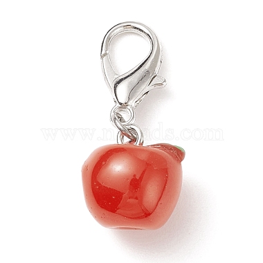 Red Fruit Resin Decoration