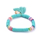 Handmade Polymer Clay Heishi Beads Stretch Bracelets(BJEW-JB05088-05)-1