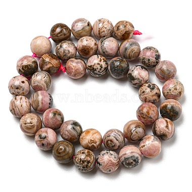 Natural Rhodonite Beads Strands(G-R494-A12-04)-2