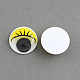 Пластиковые покачиваться гугли глаза кнопки поделок скрапбукинга ремесла игрушка аксессуары с этикеткой пластификатор на спине(KY-S003B-8mm-05)-2