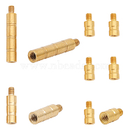 10Pcs 3 Style Darts Weight Adjuster, 25Gr Arrow Point Arrowheads Connector, Brass Weight Screw Point Insert, Golden, 13~32.5x6mm, Hole: 3.4~3.5mm(FIND-CA0007-37)