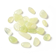 Natural New Jade Beads, No Hole/Undrilled, Nuggets, 16~33x13.5~22x9~15mm, about 95pcs/500g(G-A023-01K)